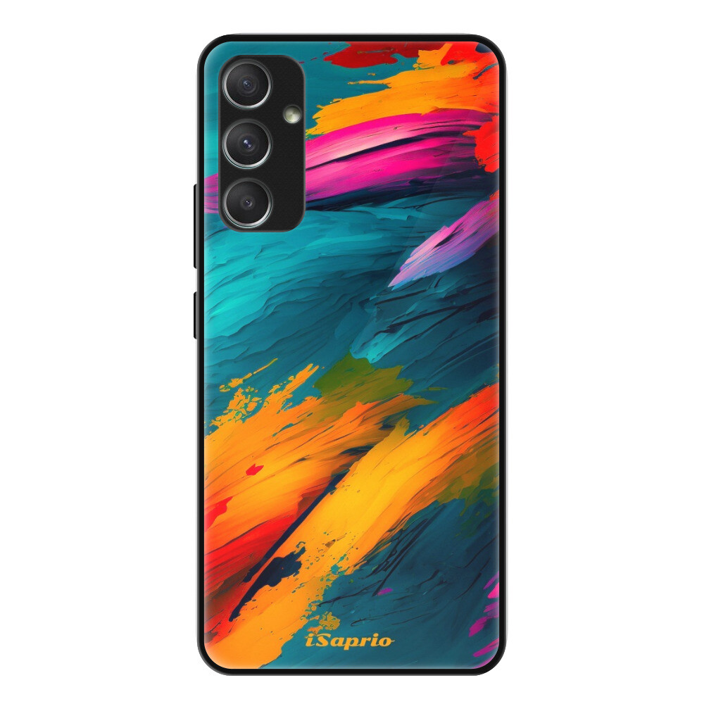 Lesklé puzdro Exclusive iSaprio - Blue Paint - Samsung Galaxy A34 5G