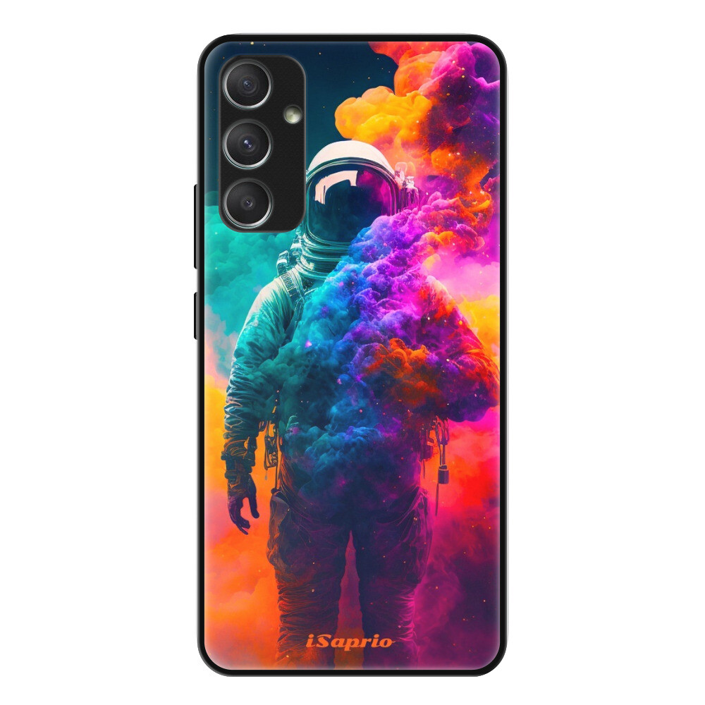 Lesklé puzdro Exclusive iSaprio - Astronaut in Colors - Samsung Galaxy A34 5G