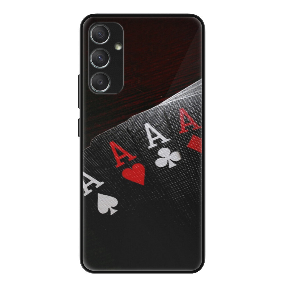 Lesklé puzdro Exclusive iSaprio - Poker - Samsung Galaxy A34 5G