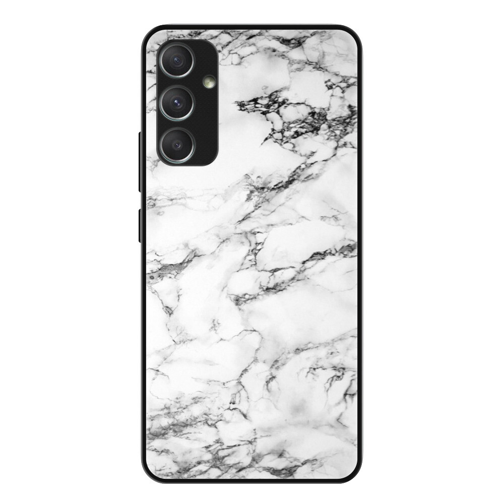 Lesklé puzdro Exclusive iSaprio - White Marble 01 - Samsung Galaxy A34 5G