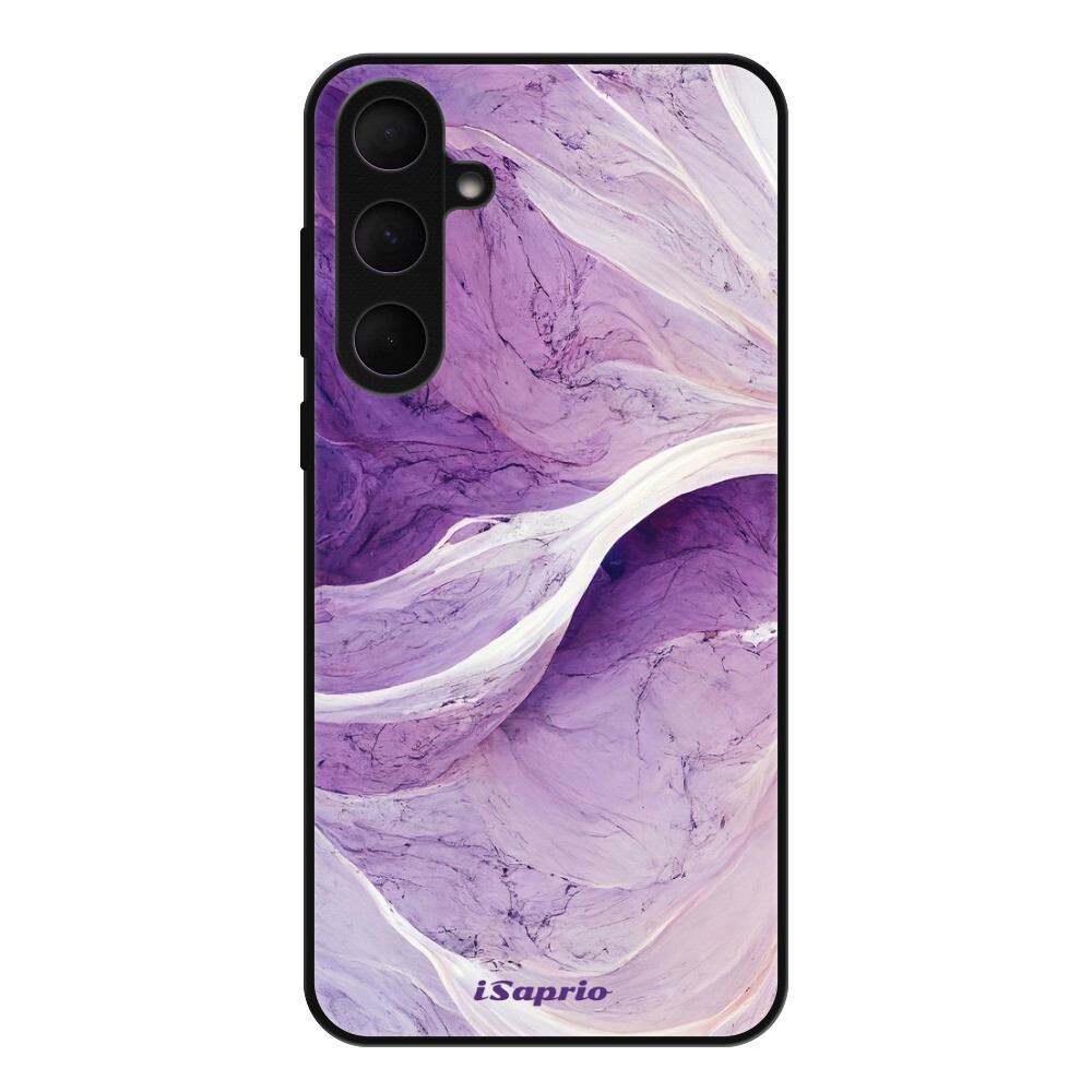 Lesklé puzdro Exclusive iSaprio - Purple Paint 10 - Samsung Galaxy A35 5G