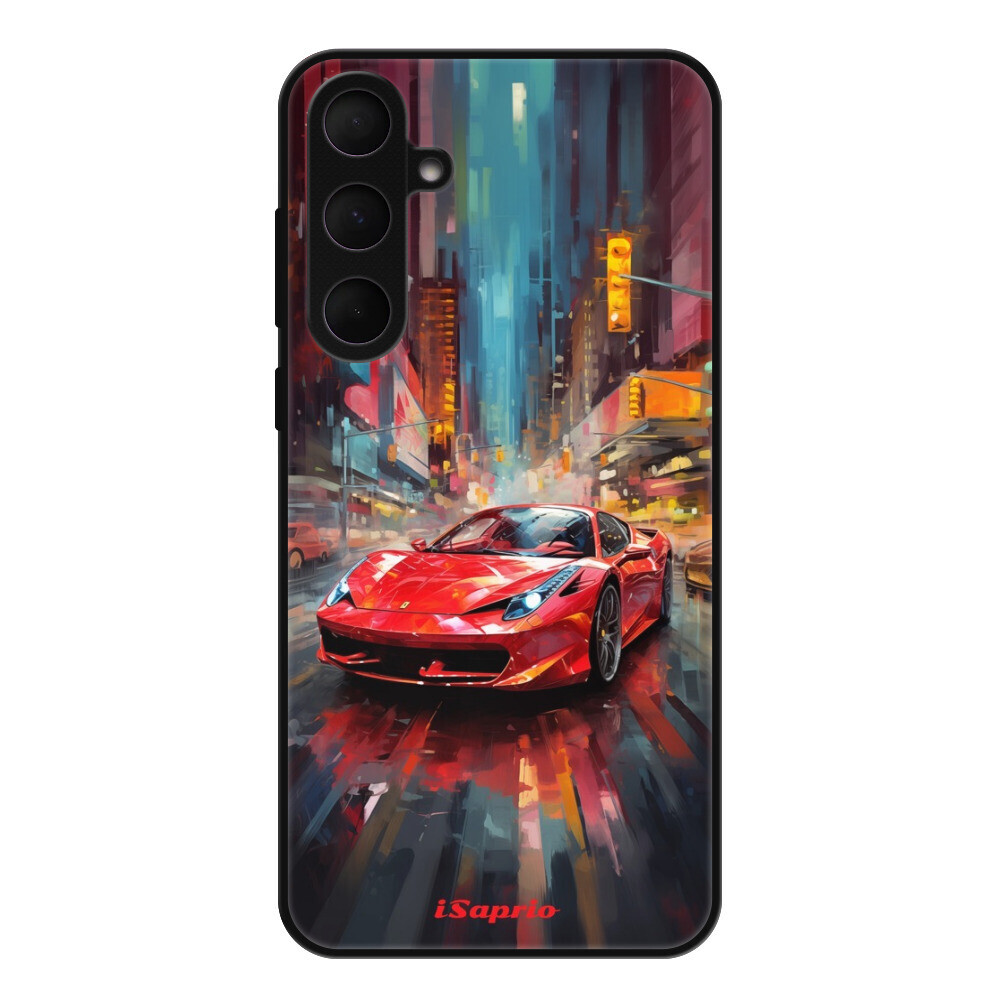 Lesklé puzdro Exclusive iSaprio - Ferrari - Samsung Galaxy A35 5G