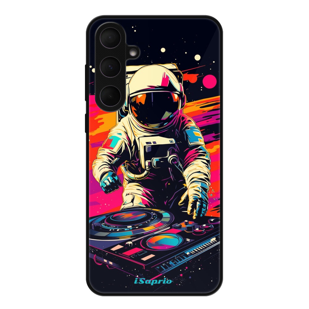 Lesklé puzdro Exclusive iSaprio - Astronaut DJ - Samsung Galaxy A35 5G