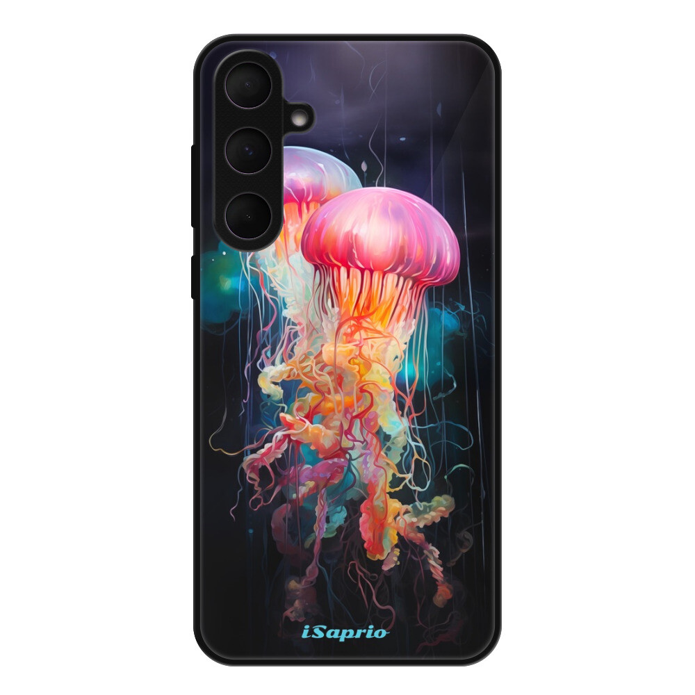 Lesklé puzdro Exclusive iSaprio - Abstract Jellyfish - Samsung Galaxy A35 5G