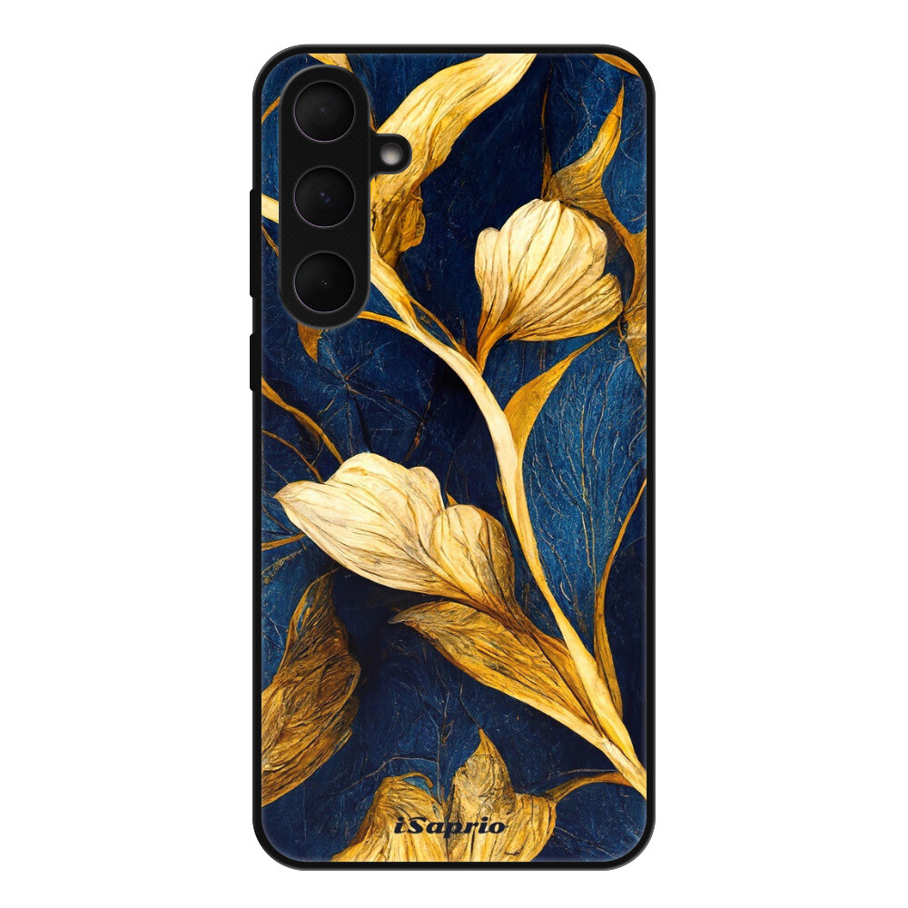 Lesklé puzdro Exclusive iSaprio - Gold Leaves - Samsung Galaxy A35 5G