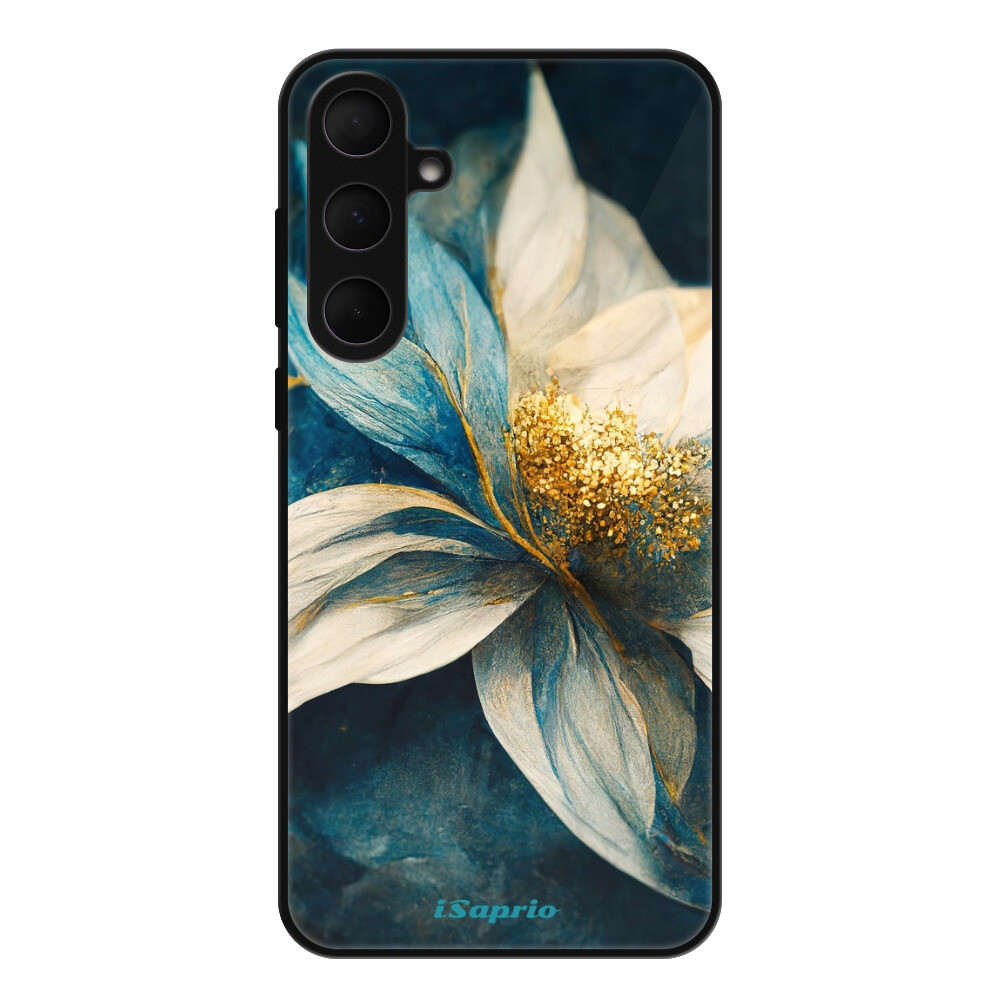 Lesklé puzdro Exclusive iSaprio - Blue Petals - Samsung Galaxy A35 5G