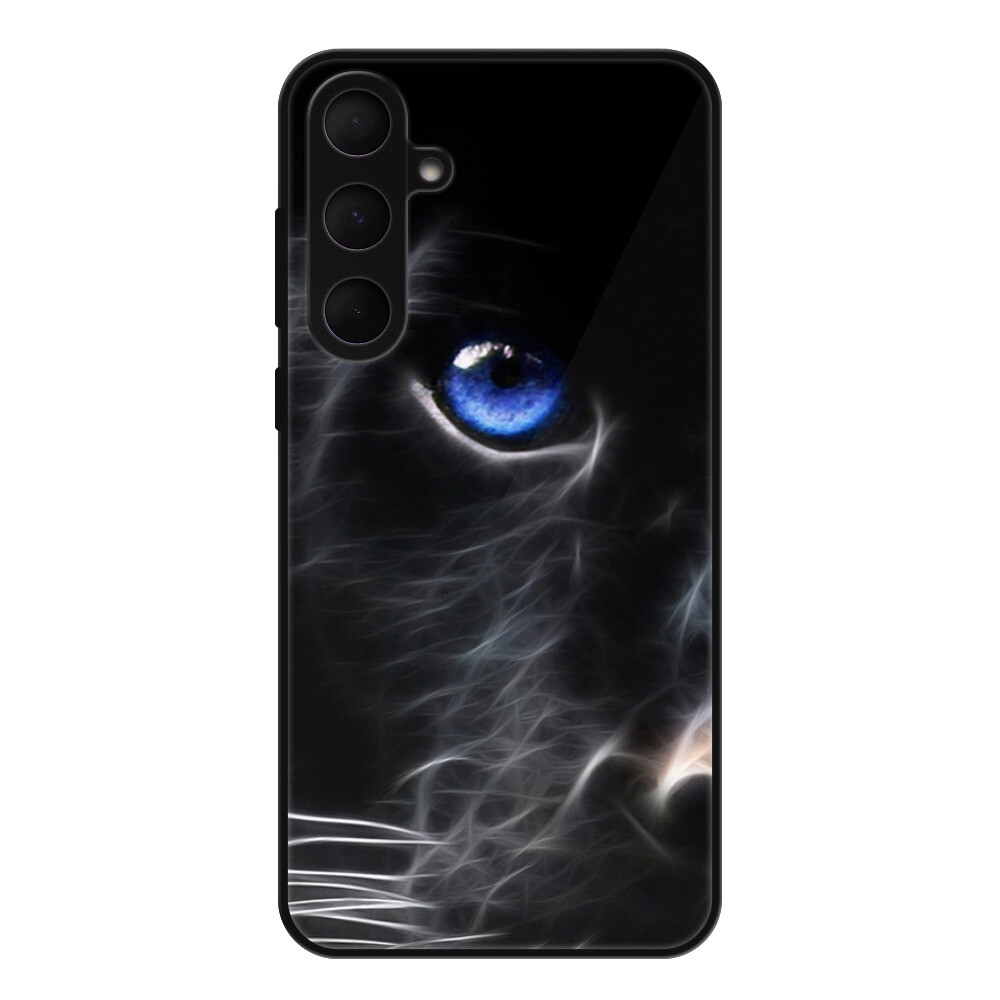 Lesklé puzdro Exclusive iSaprio - Black Puma - Samsung Galaxy A35 5G