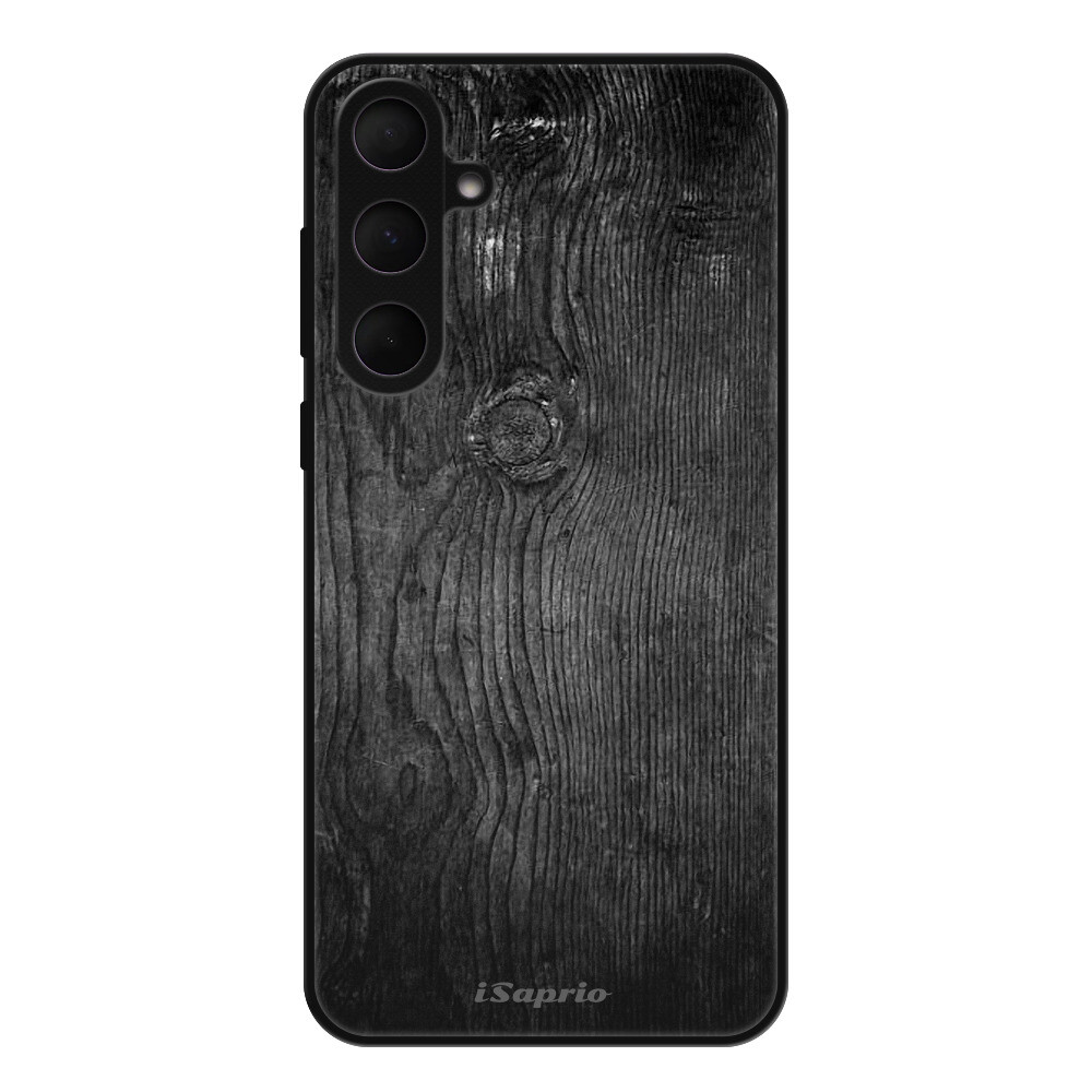 Lesklé puzdro Exclusive iSaprio - Black Wood 13 - Samsung Galaxy A35 5G