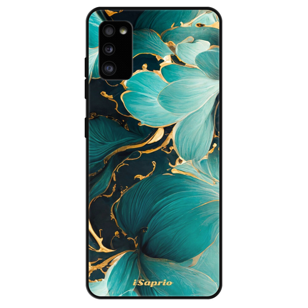 Lesklé puzdro Exclusive iSaprio - Blue Flowers 12 - Samsung Galaxy A41