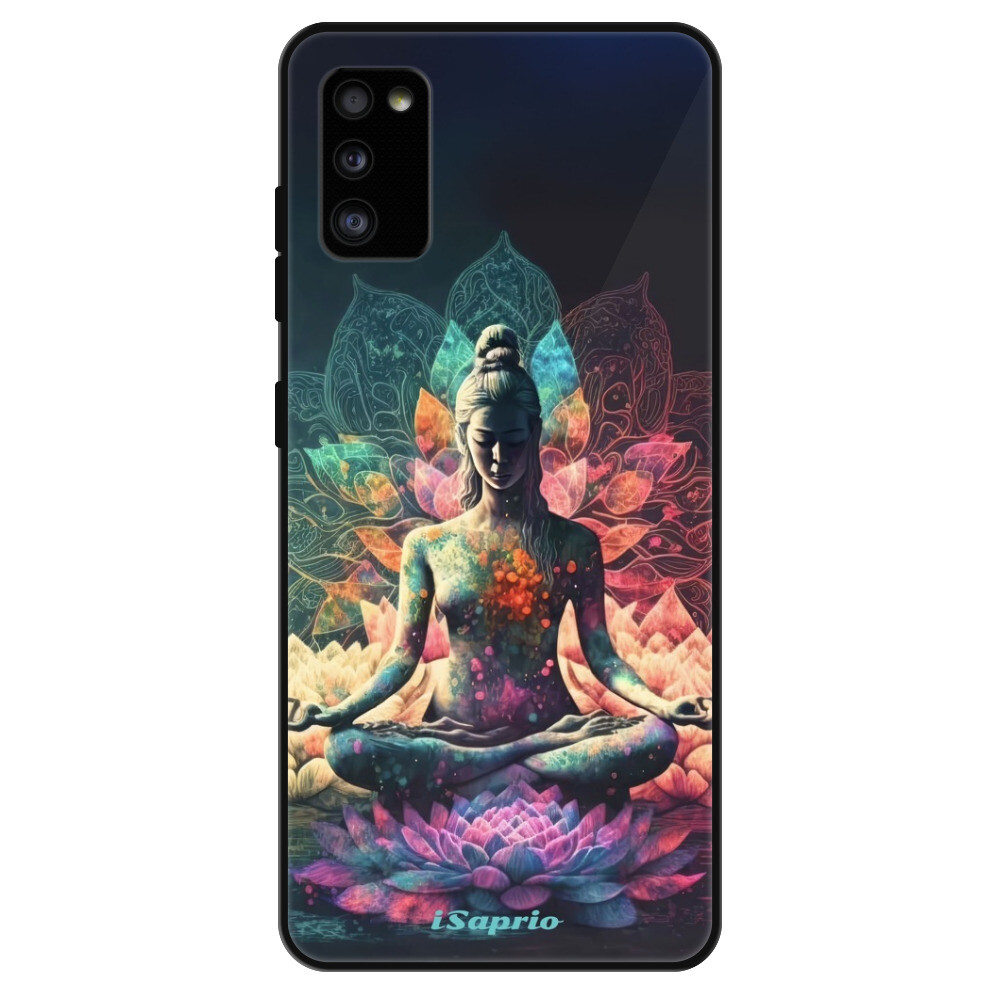 Lesklé puzdro Exclusive iSaprio - Yoga - Samsung Galaxy A41