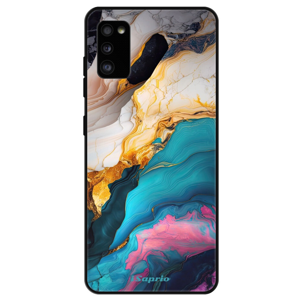 Lesklé puzdro Exclusive iSaprio - Color Marble 21 - Samsung Galaxy A41