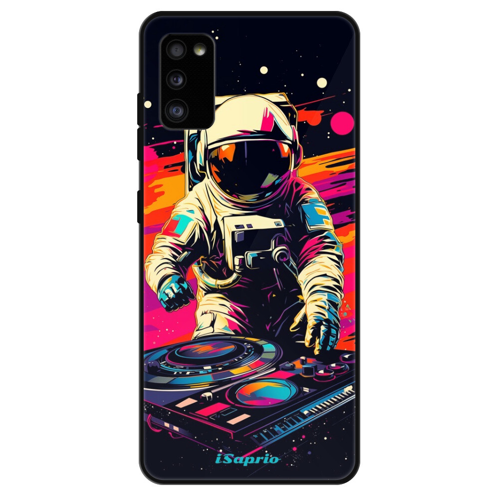 Lesklé puzdro Exclusive iSaprio - Astronaut DJ - Samsung Galaxy A41