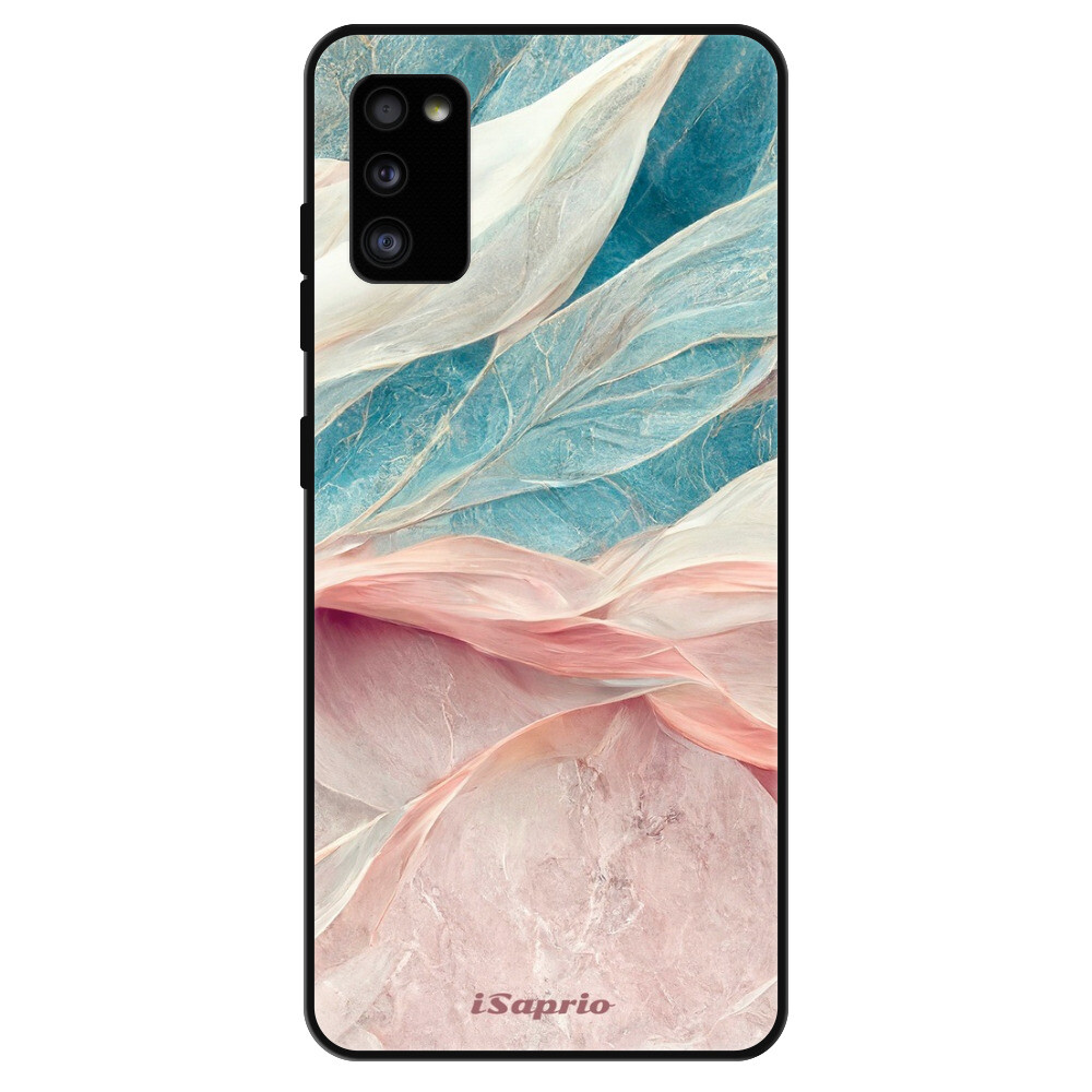 Lesklé puzdro Exclusive iSaprio - Pink and Blue - Samsung Galaxy A41