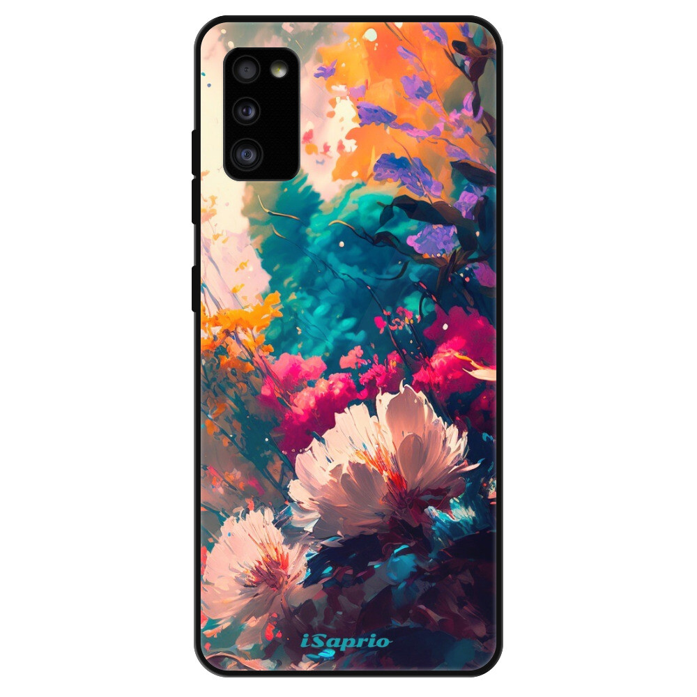 Lesklé puzdro Exclusive iSaprio - Flower Design - Samsung Galaxy A41