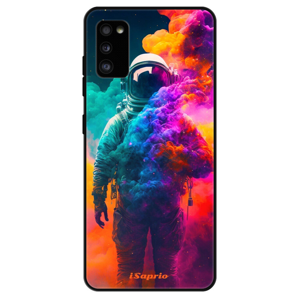 Lesklé puzdro Exclusive iSaprio - Astronaut in Colors - Samsung Galaxy A41