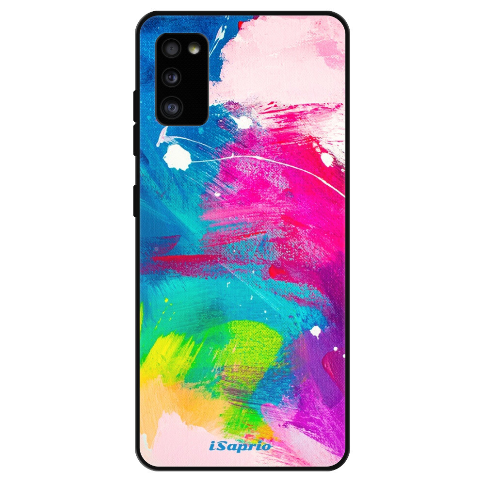 Lesklé puzdro Exclusive iSaprio - Abstract Paint 03 - Samsung Galaxy A41