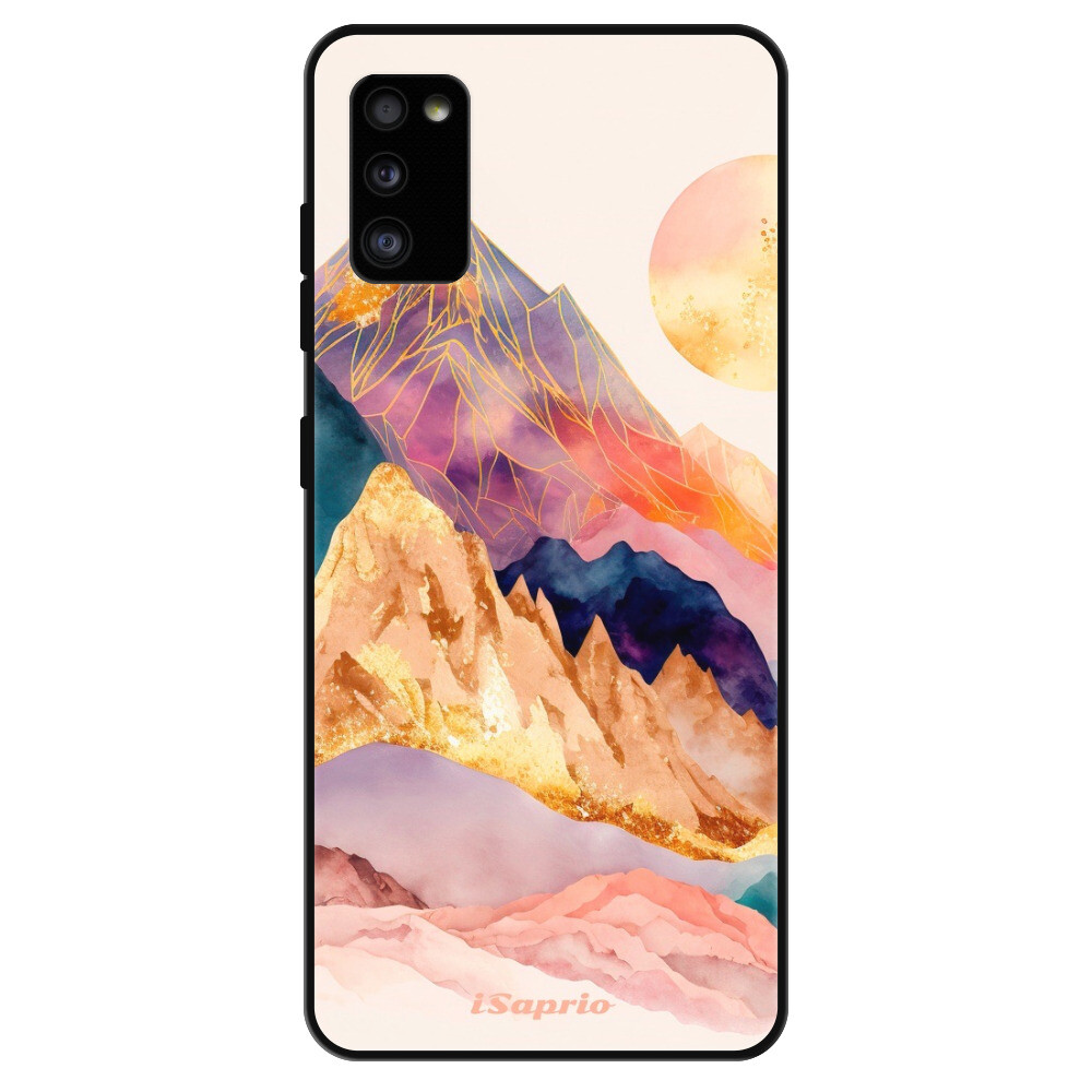 Lesklé puzdro Exclusive iSaprio - Abstract Mountains - Samsung Galaxy A41