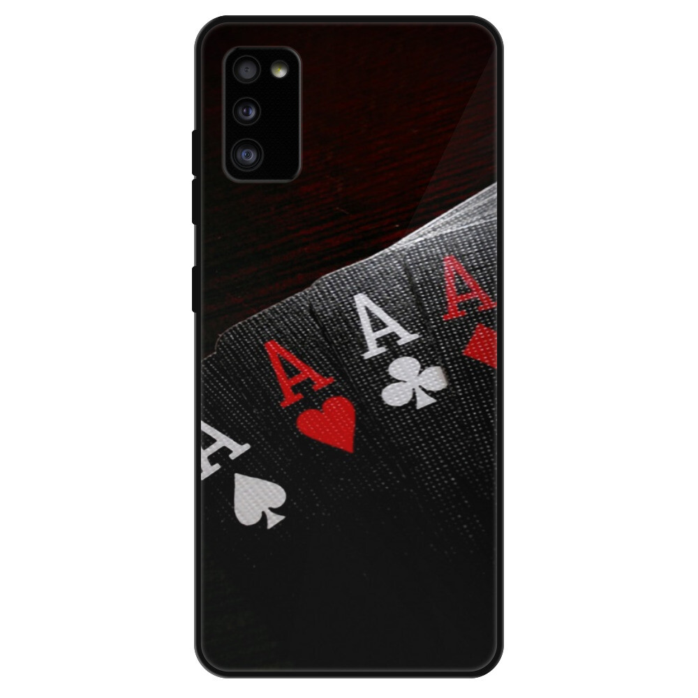 Lesklé puzdro Exclusive iSaprio - Poker - Samsung Galaxy A41