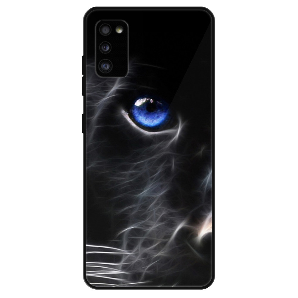 Lesklé puzdro Exclusive iSaprio - Black Puma - Samsung Galaxy A41