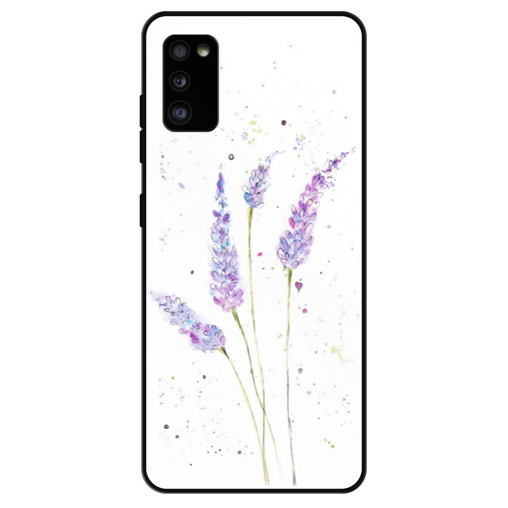 Lesklé puzdro Exclusive iSaprio - Lavender - Samsung Galaxy A41
