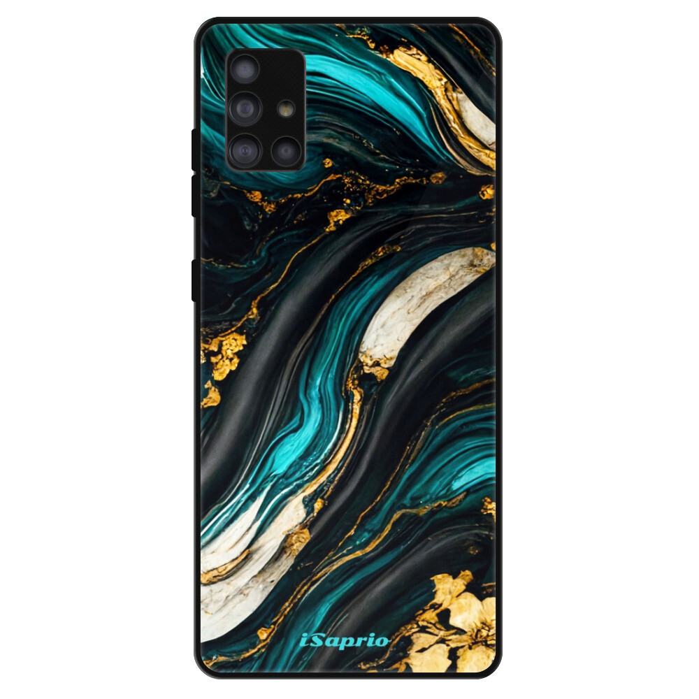 Lesklé puzdro Exclusive iSaprio - Dark Paint 10 - Samsung Galaxy A51