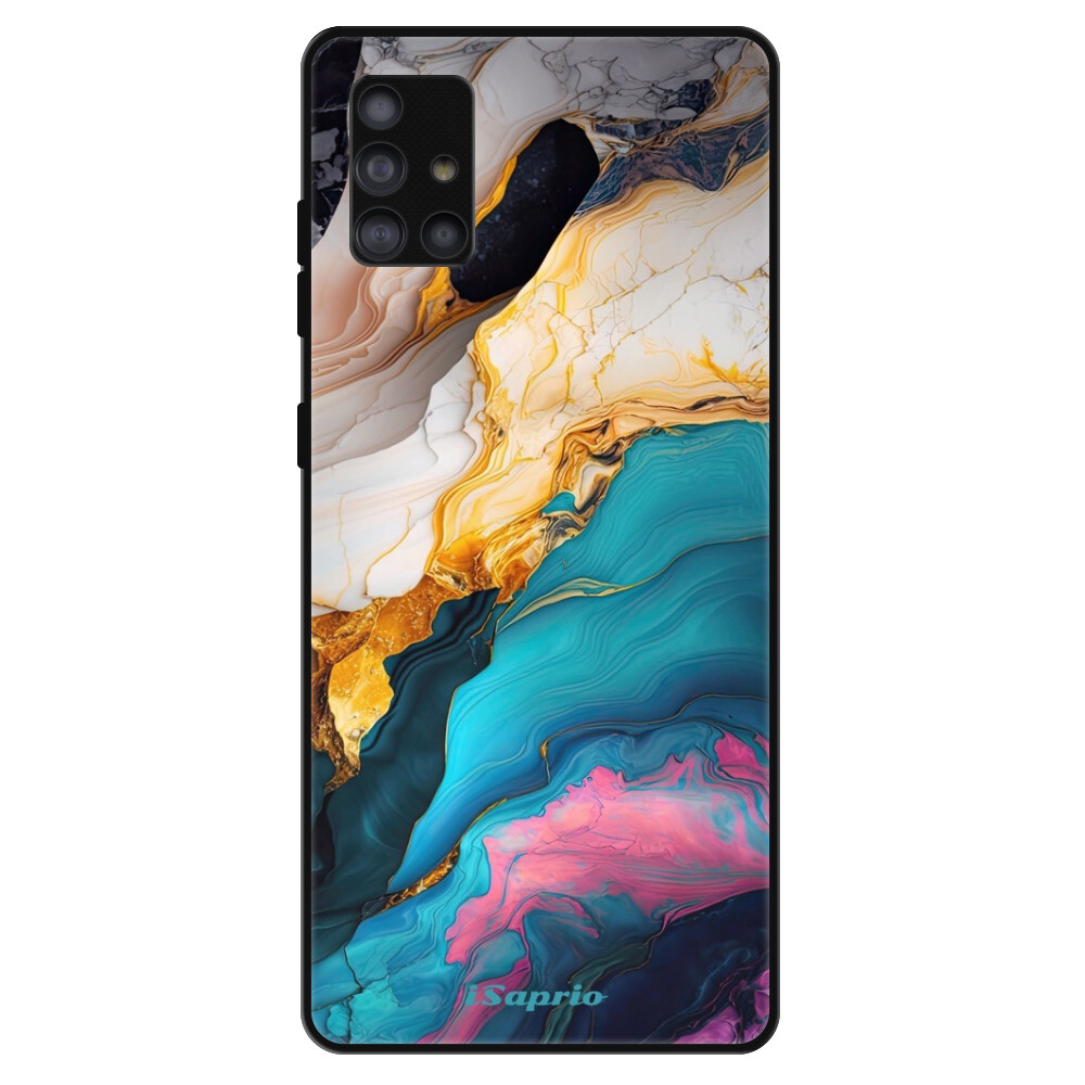 Lesklé puzdro Exclusive iSaprio - Color Marble 21 - Samsung Galaxy A51