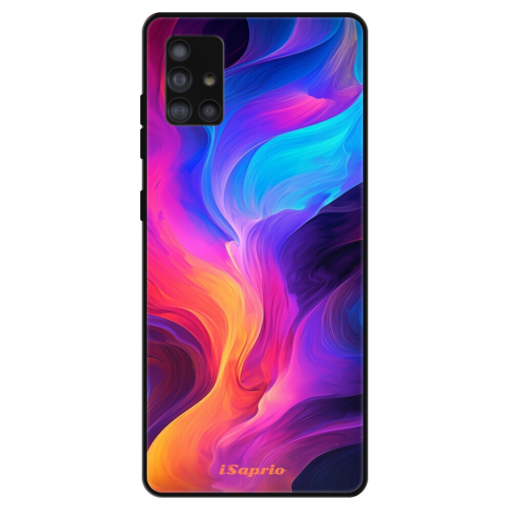 Lesklé puzdro Exclusive iSaprio - Abstract Wave 01 - Samsung Galaxy A51