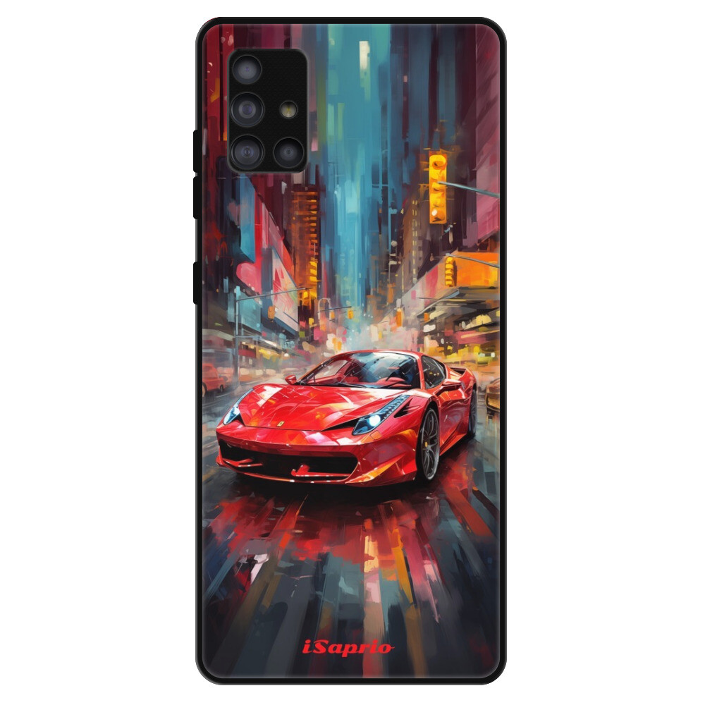 Lesklé puzdro Exclusive iSaprio - Ferrari - Samsung Galaxy A51