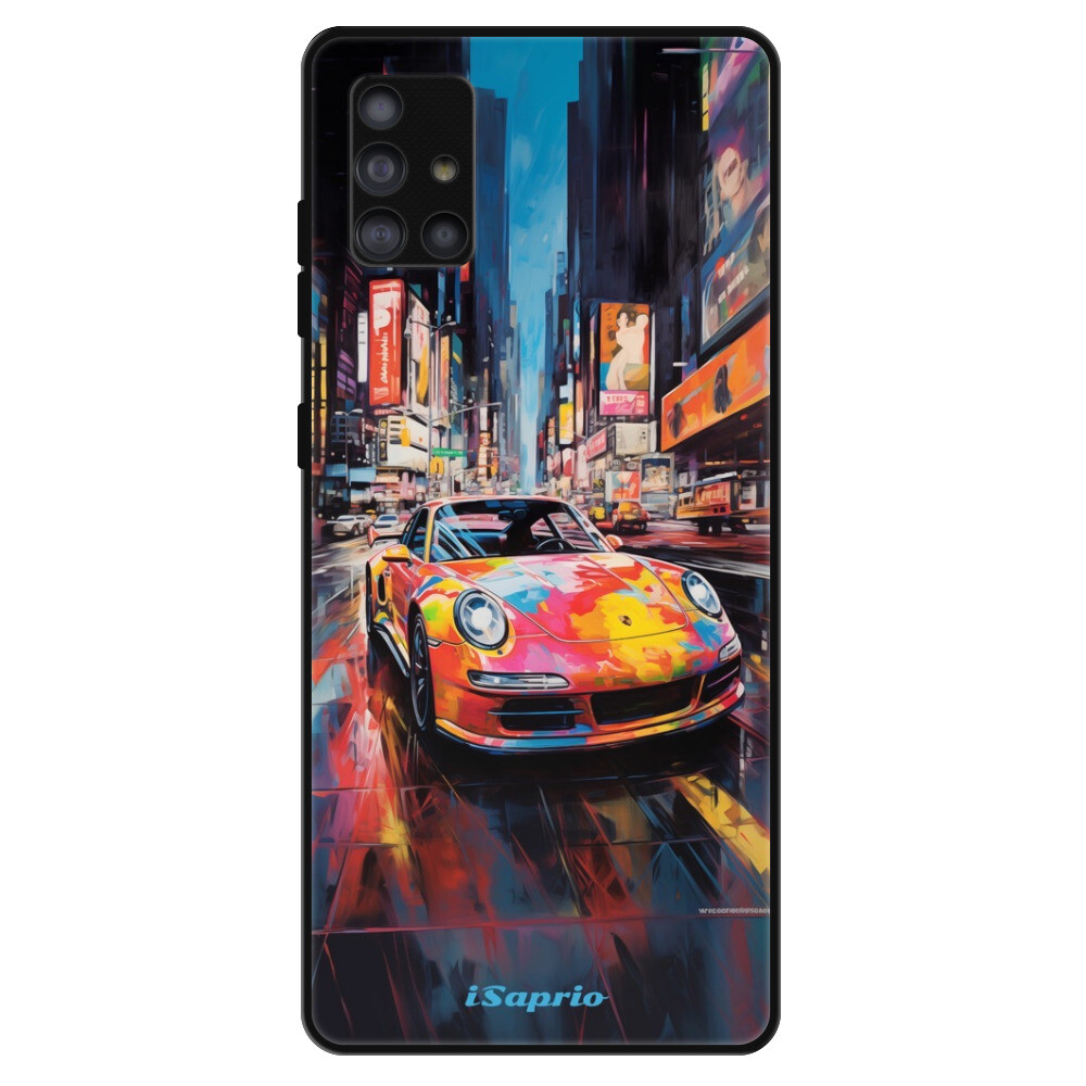 Lesklé puzdro Exclusive iSaprio - Abstract Porsche - Samsung Galaxy A51