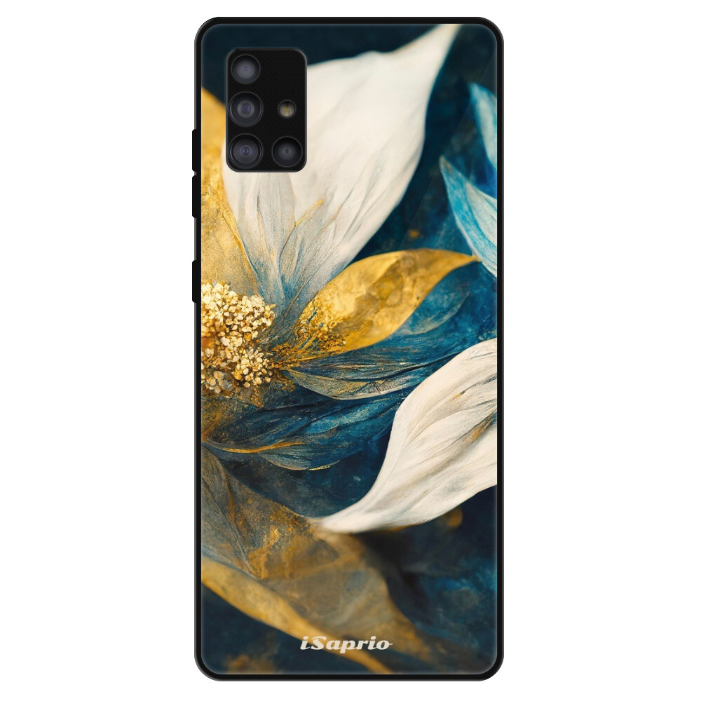 Lesklé puzdro Exclusive iSaprio - Gold Petals - Samsung Galaxy A51