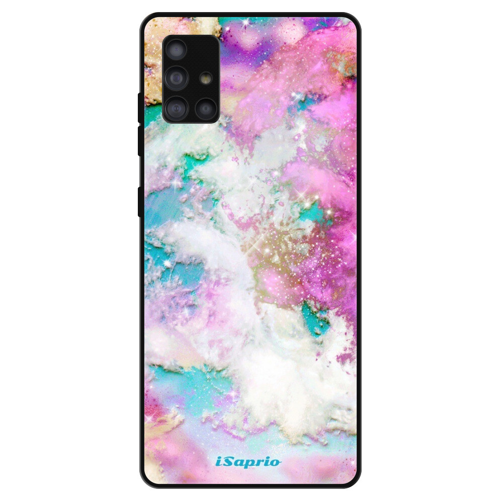 Lesklé puzdro Exclusive iSaprio - Galactic Paper - Samsung Galaxy A51