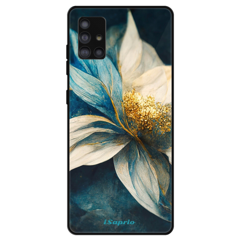 Lesklé puzdro Exclusive iSaprio - Blue Petals - Samsung Galaxy A51