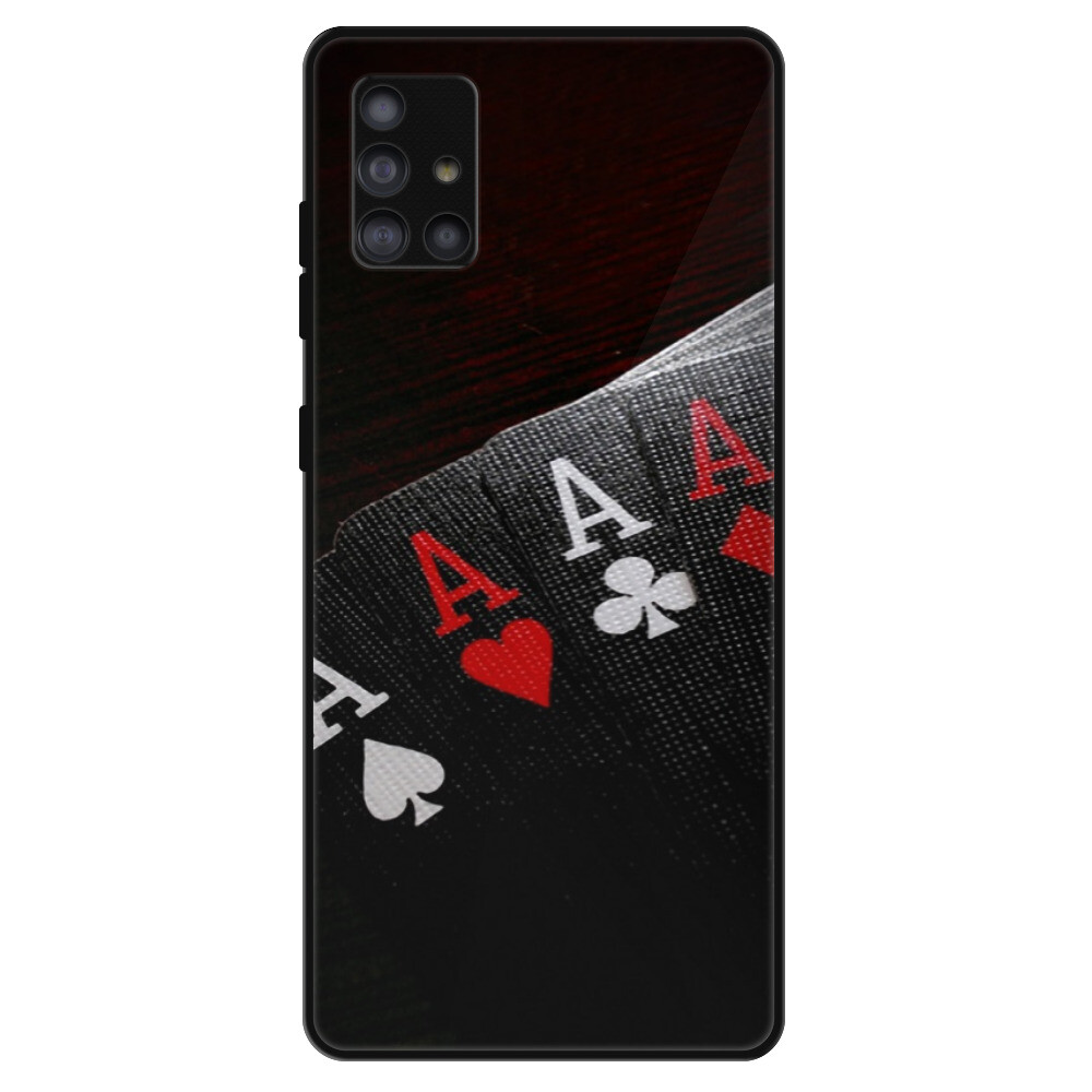 Lesklé puzdro Exclusive iSaprio - Poker - Samsung Galaxy A51