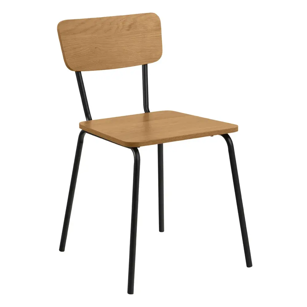 Jídelní židle Peru dub divoký/černá