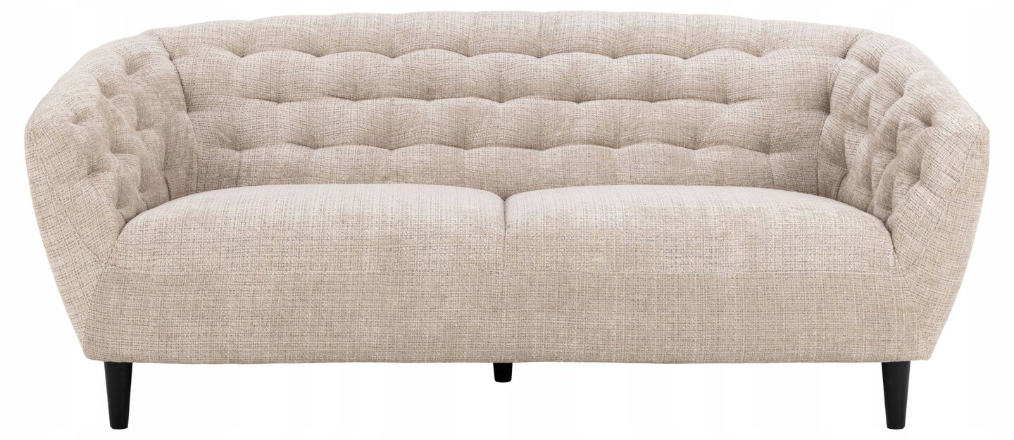 Třímístná pohovka Ria 191 cm béžová