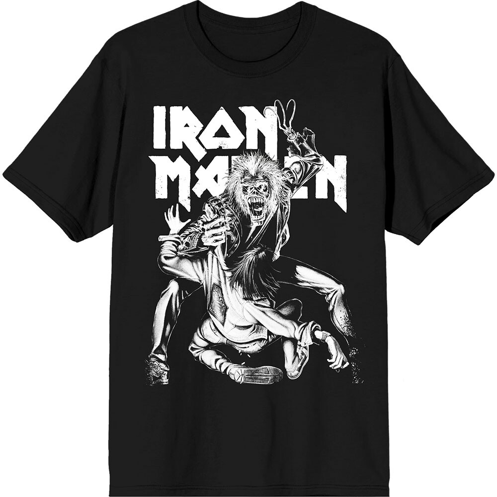 Iron Maiden tričko No Prayer Claw Crop Čierna S