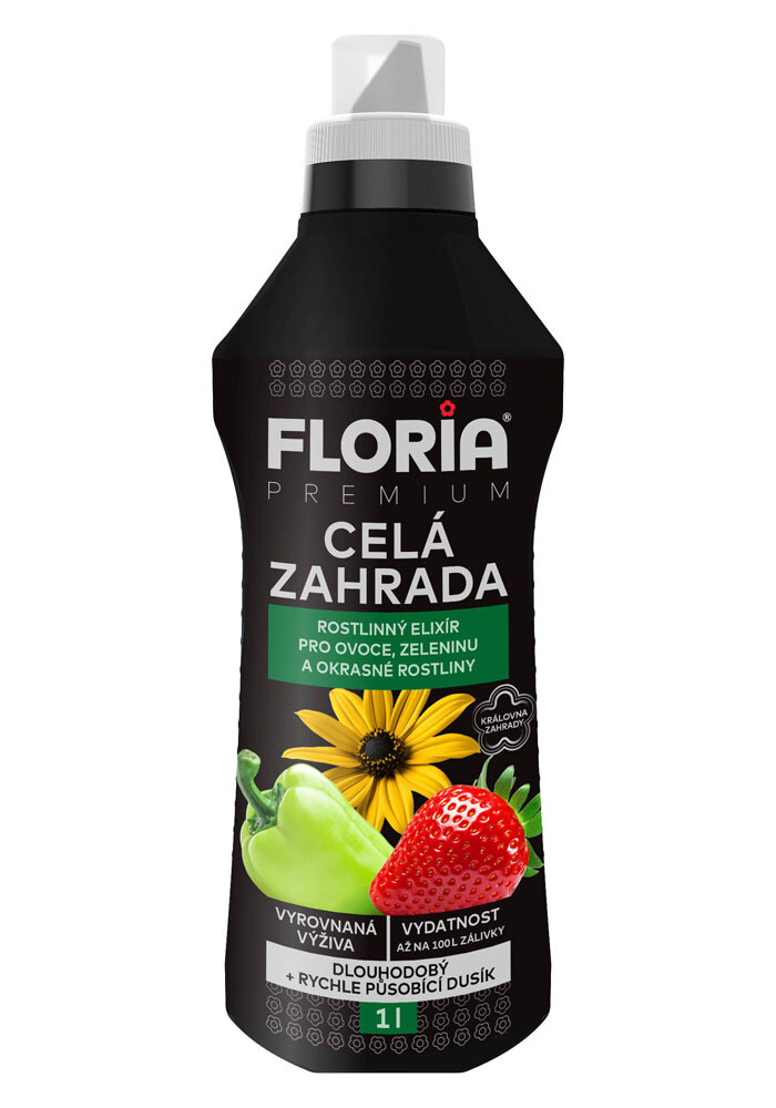 AGRO FLORIA PREMIUM Kvapalné hnojivo Celá záhrada 1 l