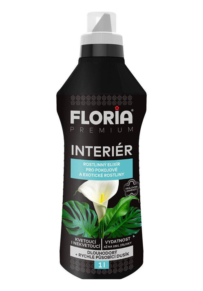 AGRO FLORIA PREMIUM Kvapalné hnojivo pre interiér 1 l
