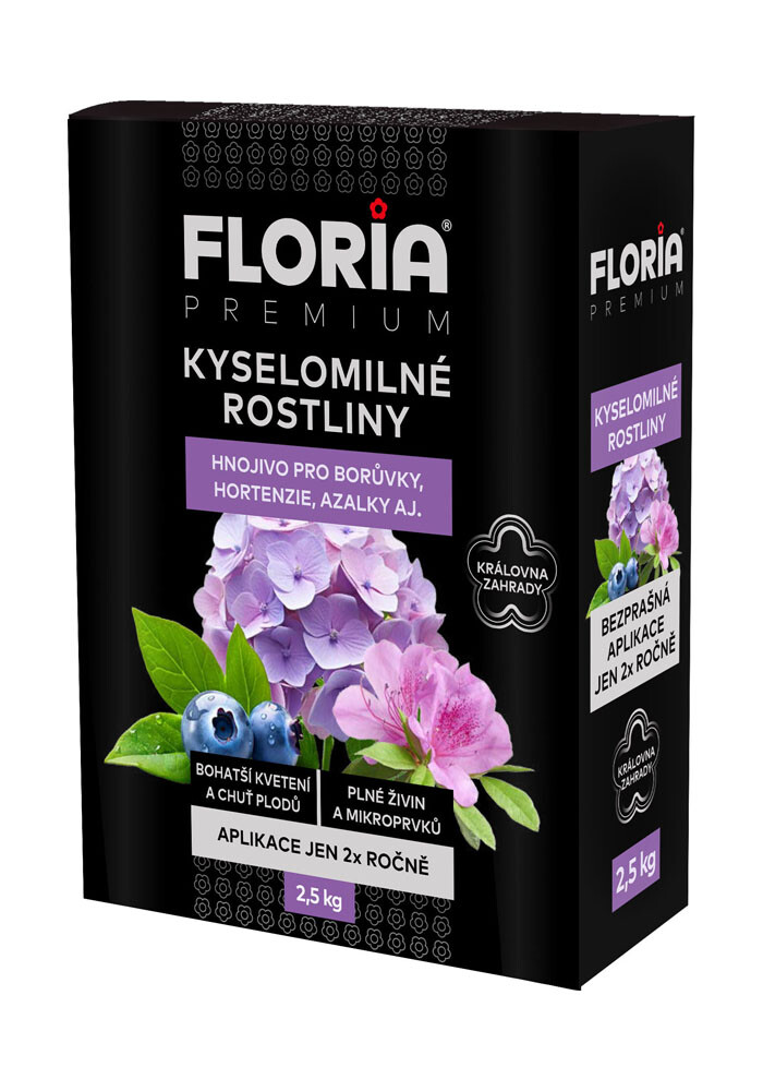 AGRO FLORIA PREMIUM Hnojivo pre kyslomilné rastliny 2,5 kg