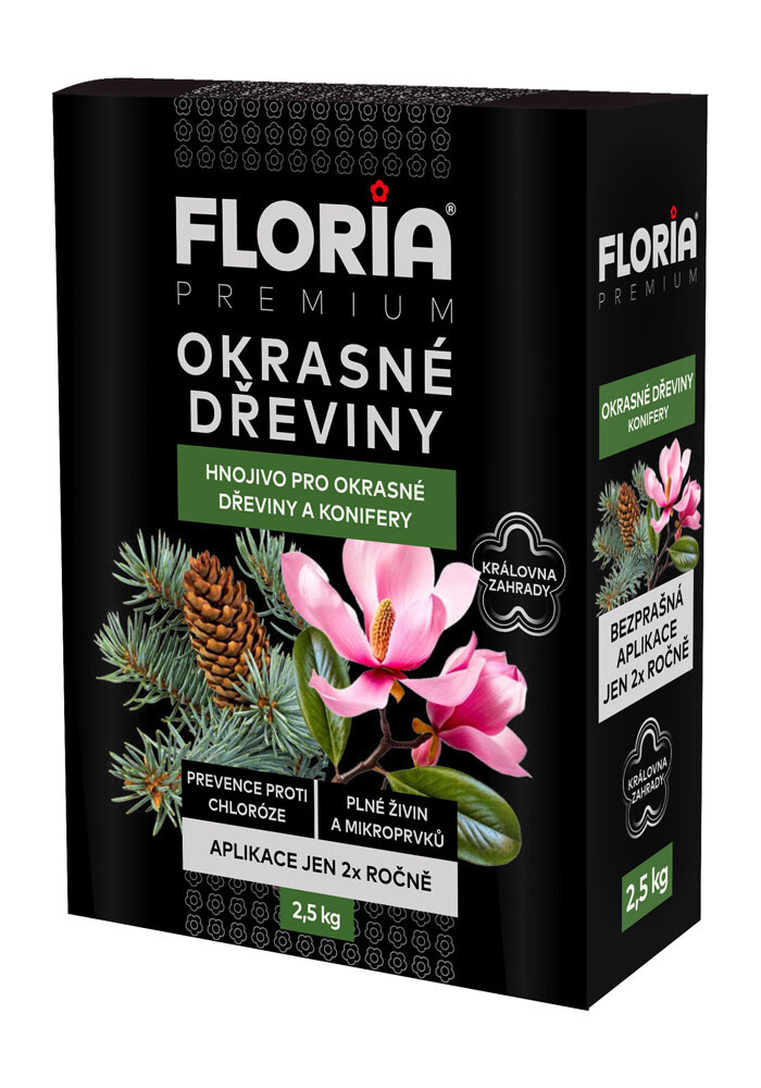 AGRO FLORIA PREMIUM Hnojivo pre okrasné dreviny a koniférie 2,5 kg