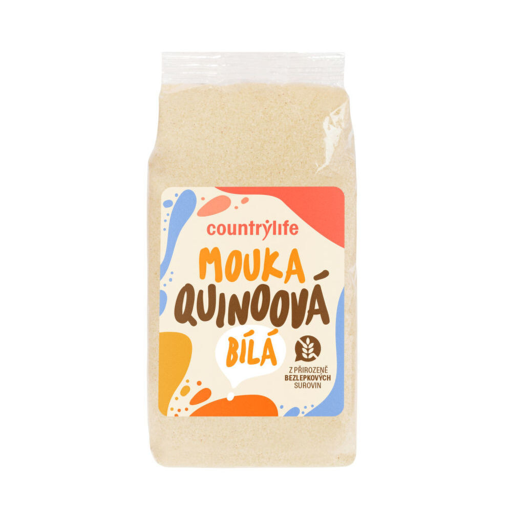 Múka quinoová biela 400 g   COUNTRY LIFE