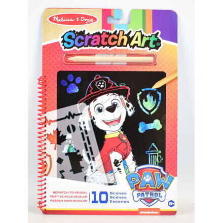 Melissa & Doug Škrabacie obrázky Tlapková patrola Marshall