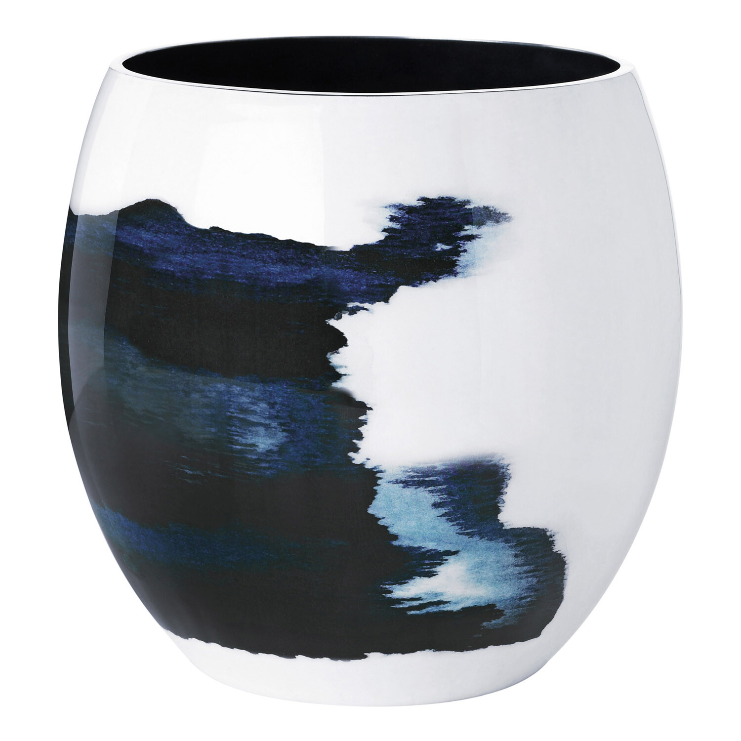 Váza STOCKHOLM AQUATIC 21 cm, modrá, hliník, Stelton