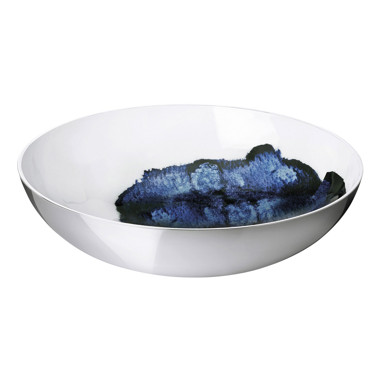 Servírovacia miska STOCKHOLM AQUATIC 40 cm, strieborná, hliník, Stelton