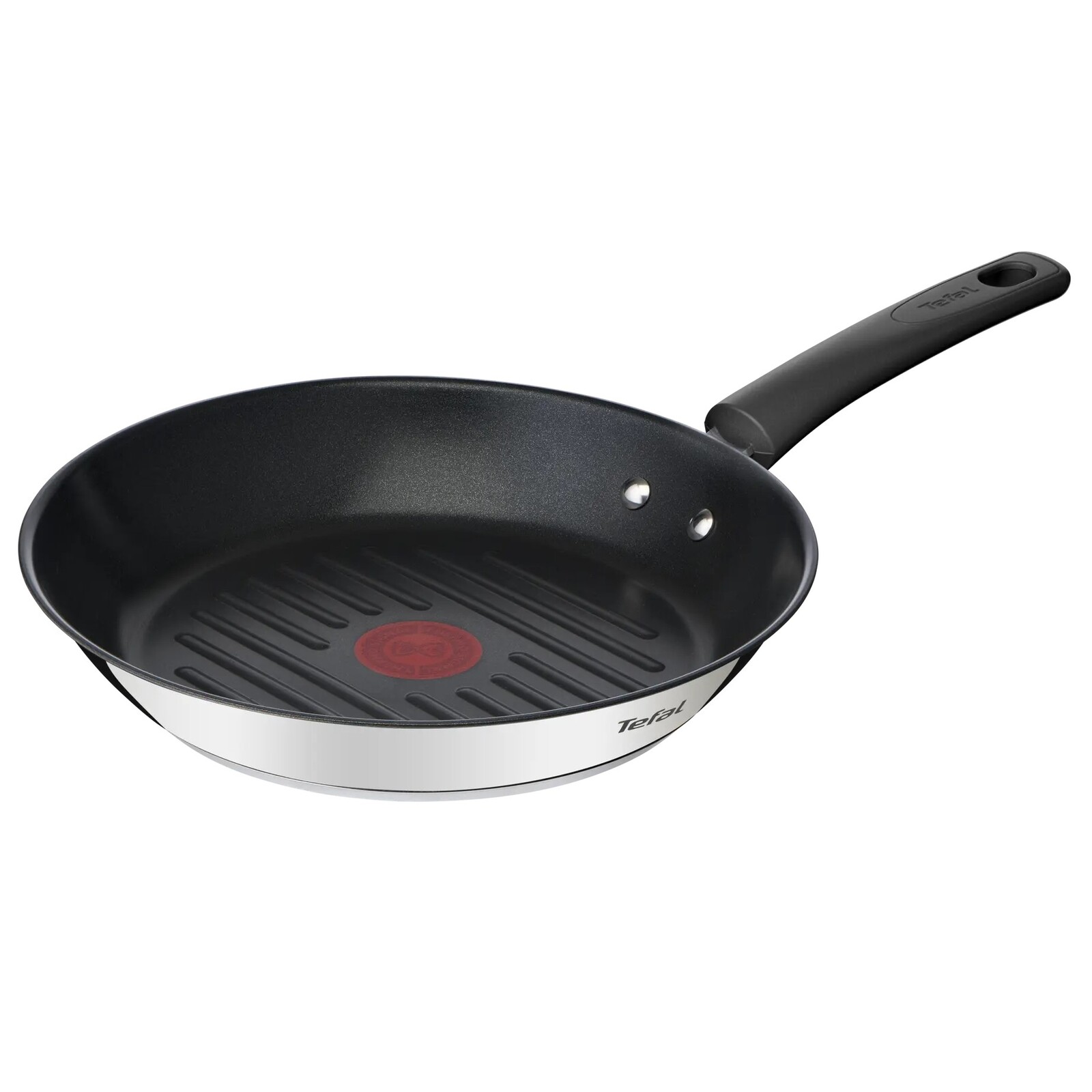 Grilovacia panvica DUETTO+ G7334055 26 cm, nerezová oceľ, Tefal