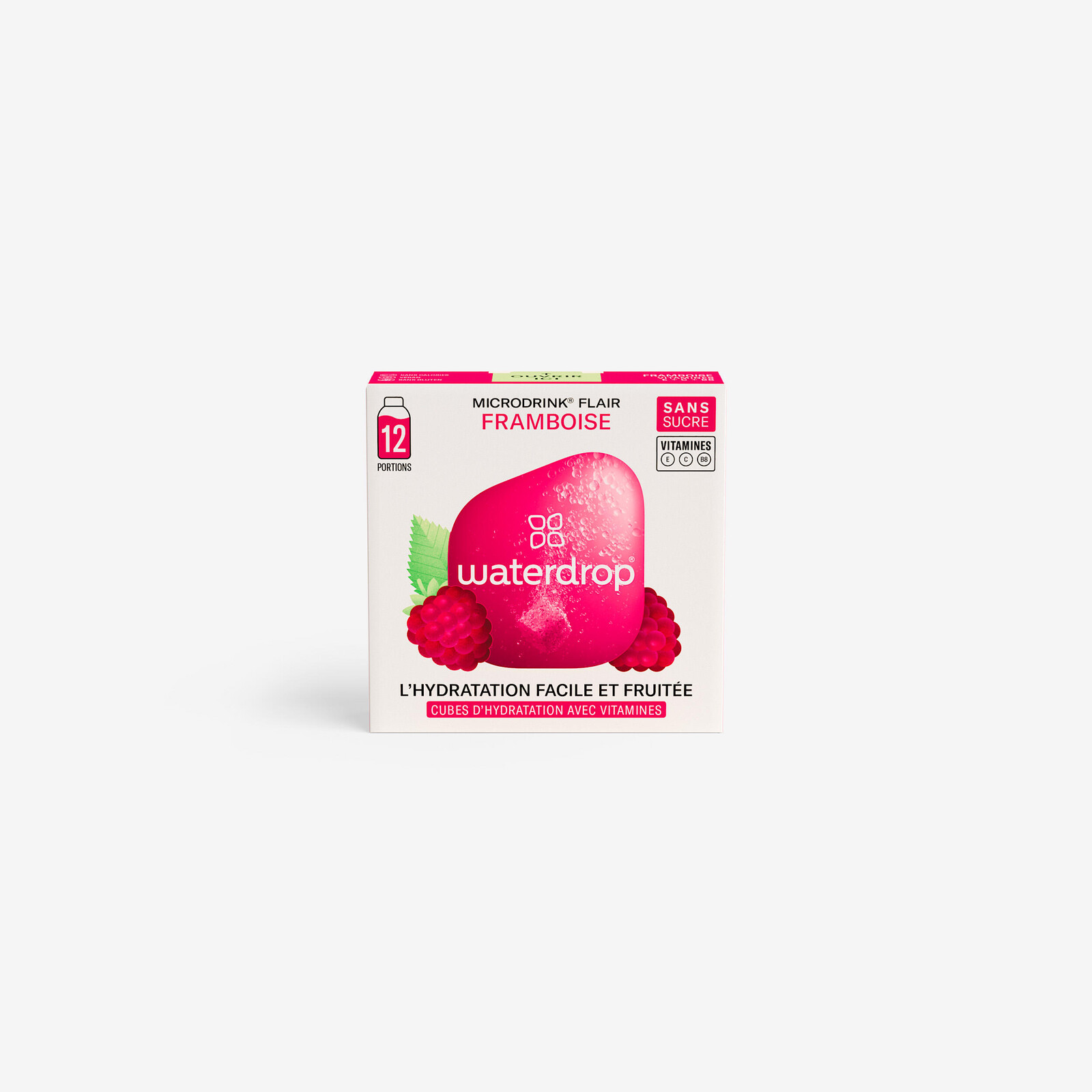 Rozpustné kocky s príchuťou maliny 12 × 500 ml