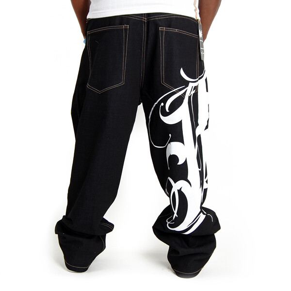 Bsat Signature Baggy Black - 32