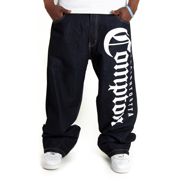 Bsat Straight Outta Compton Baggy Denim - 34