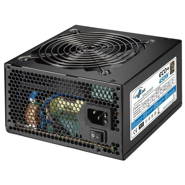 Eurocase ECO+ 450 W Zdroj 80+ BRONZE ECO450