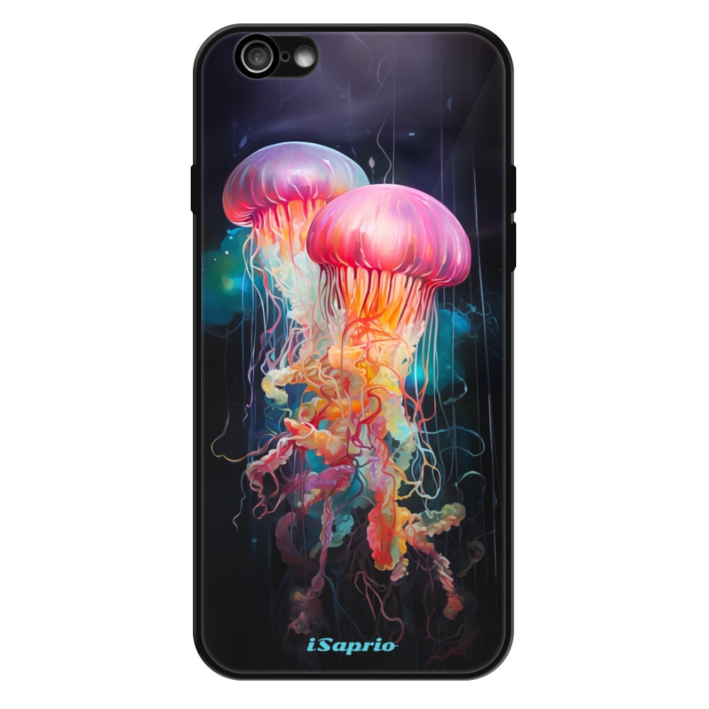 Lesklé puzdro Exclusive iSaprio - Abstract Jellyfish - iPhone 6/6S